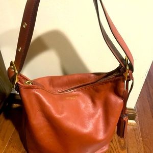 Coach leather handbag